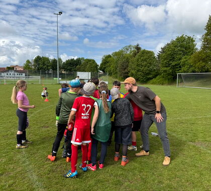 Coachansage durch den Trainer